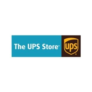 the u,p,s, store logo